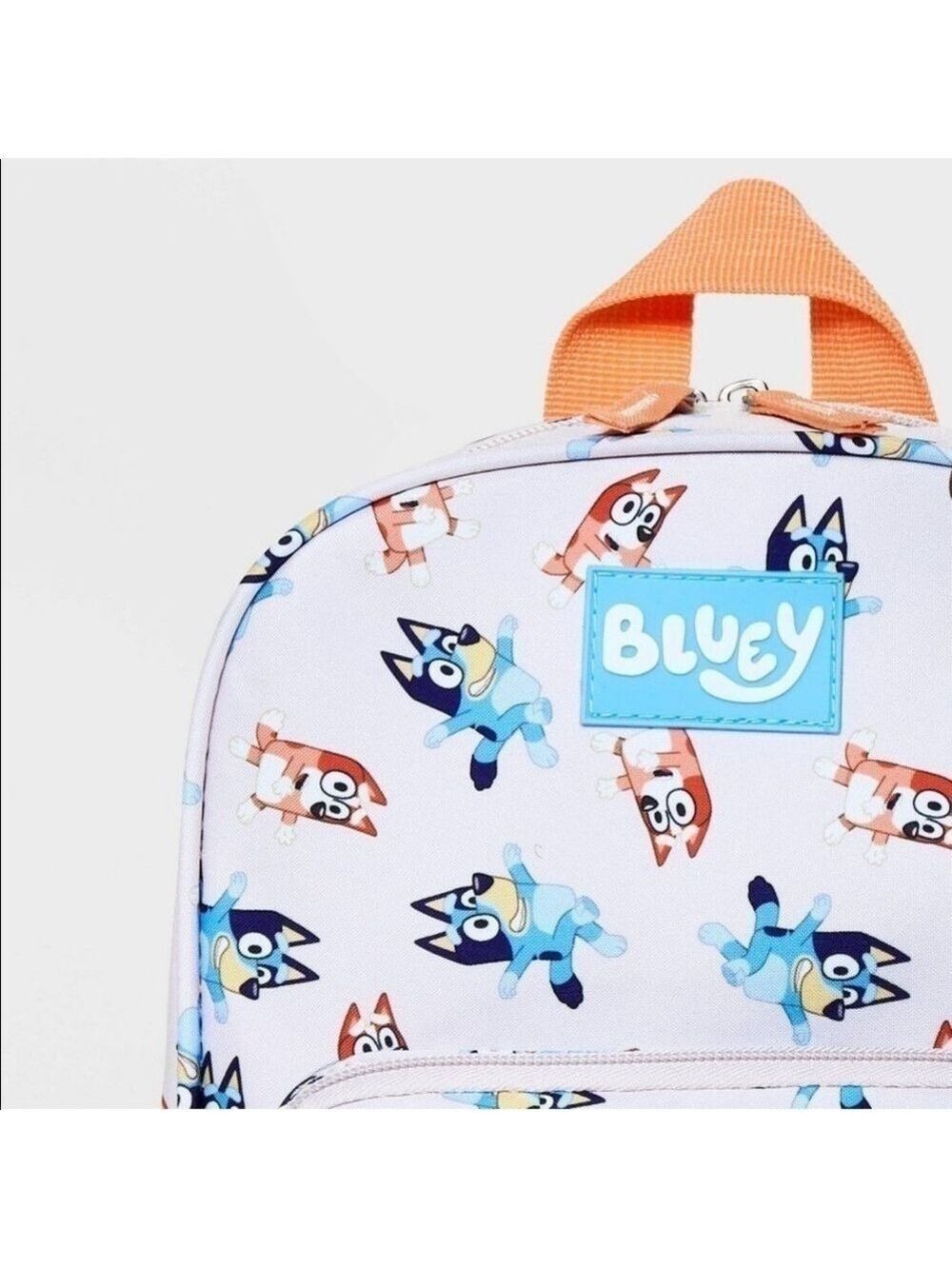 Moose Bluey Toddler Boy Girl Backpack Book Bag Gream Orange - Picture 4 of 15